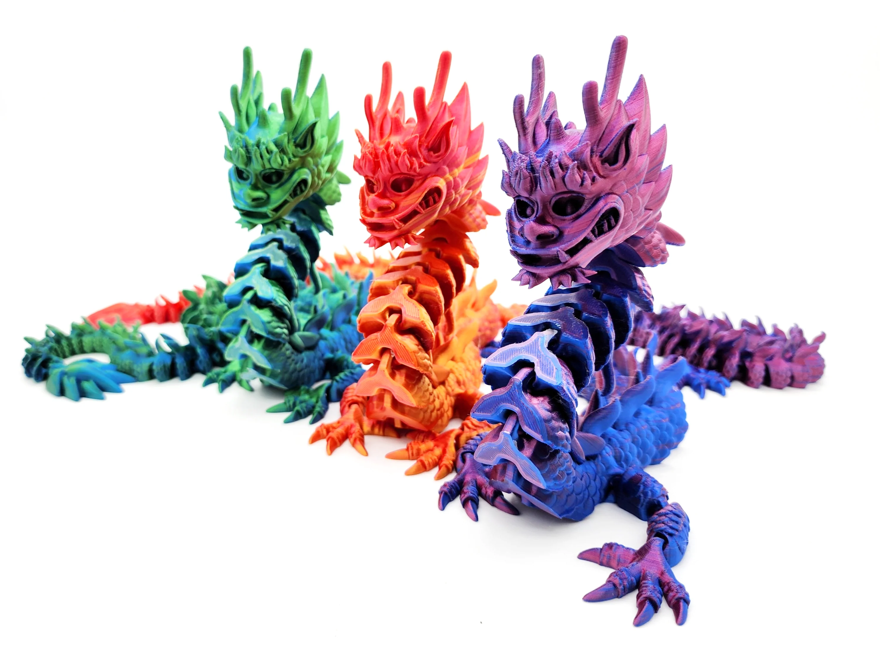 Articulating Flexi Standing Dragon - Flexi Fidgets - Image 6