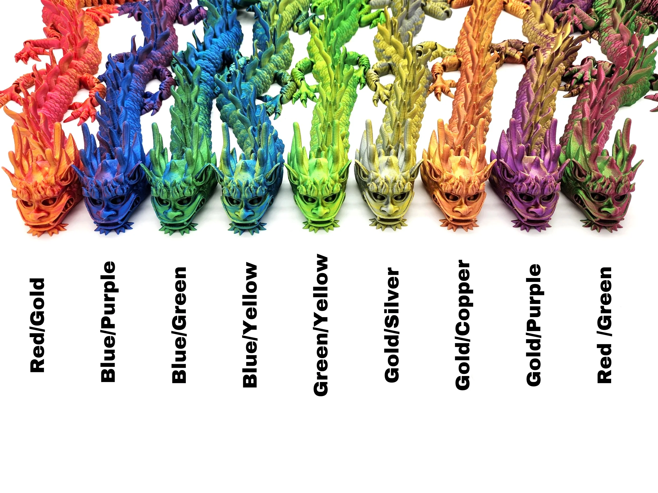 Articulating Flexi Standing Dragon - Flexi Fidgets - Image 8
