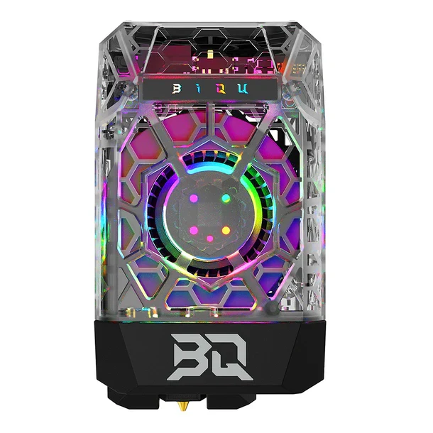 BIQU Panda Jetpack V2 Lightweight Hollow Design Bambu Extruder Front Cover Integrated with Panda Jet Cooling Fan Duct for Bambu Lab P1/X1 - Image 4