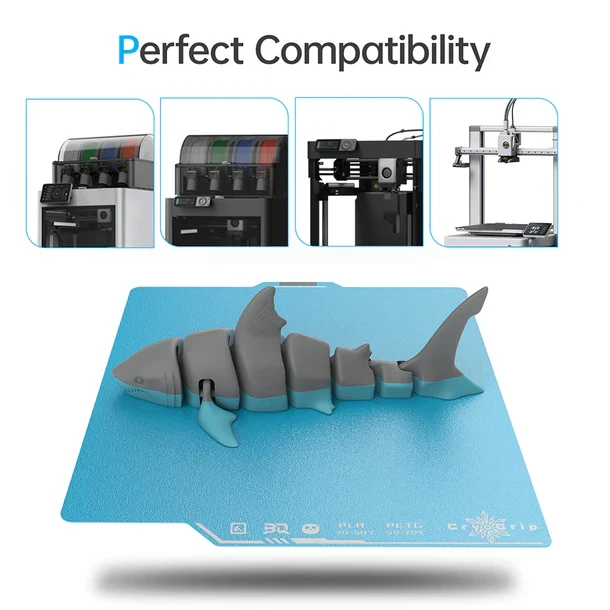 BIQU Panda BuildPlate GryoGrip Pro Frostbite / Glacier