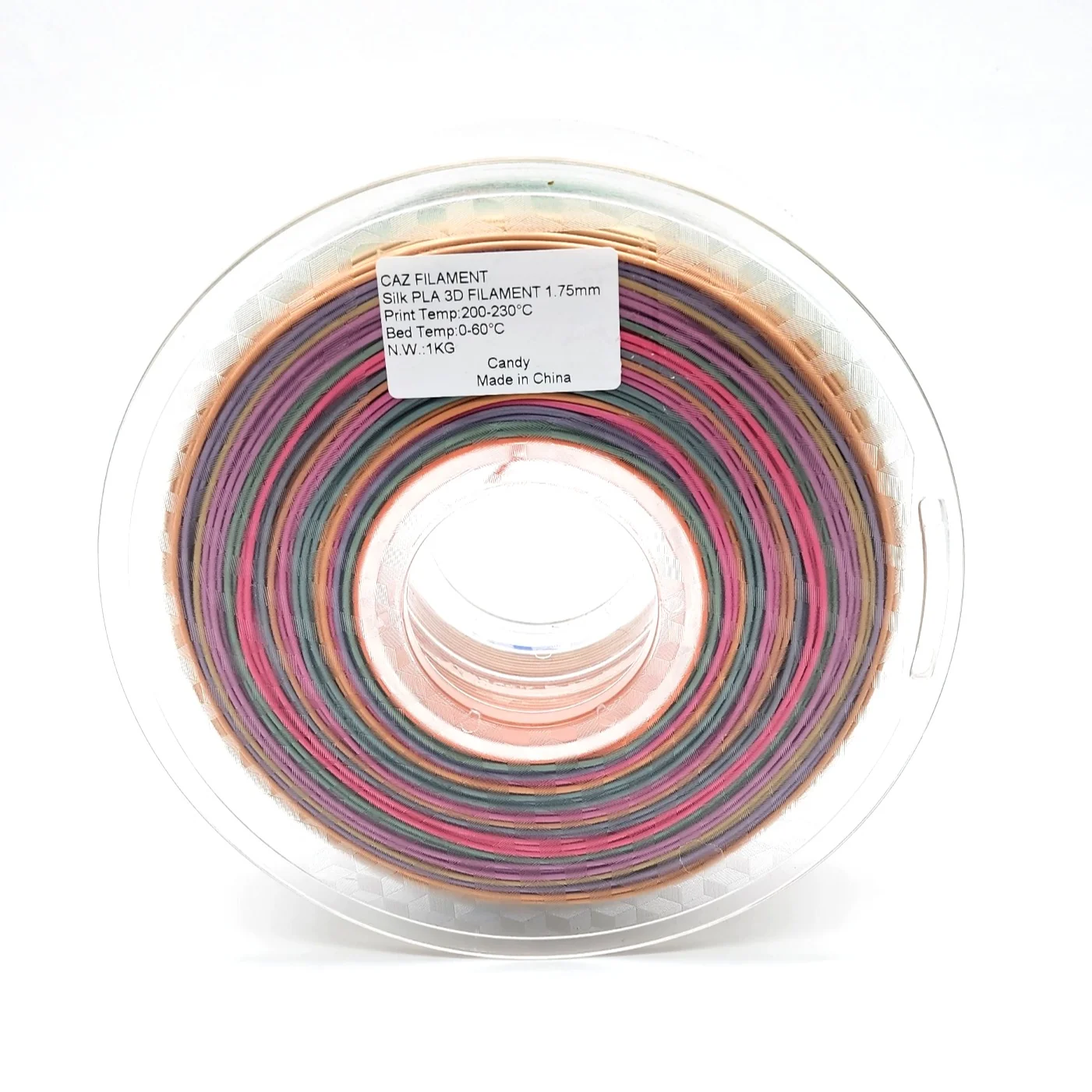 CAZ Filament Rainbow Silk\Matte PLA - 1.75mm (1kg) - Image 3