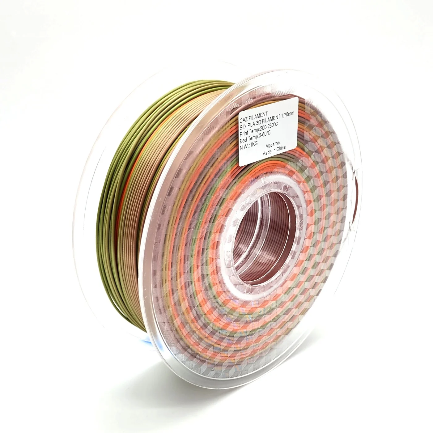 CAZ Filament Rainbow Silk\Matte PLA - 1.75mm (1kg) - Image 4