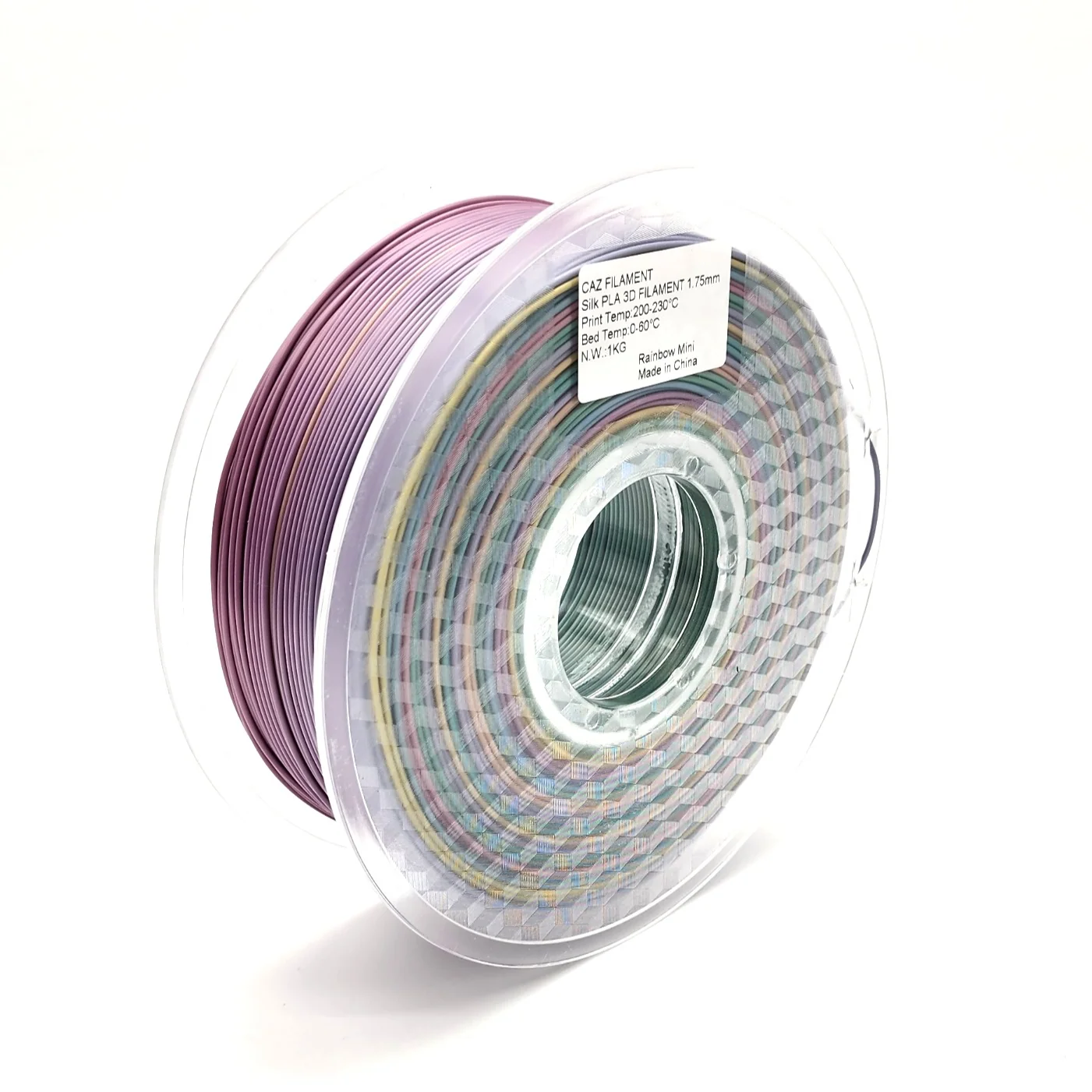 CAZ Filament Rainbow Silk\Matte PLA - 1.75mm (1kg) - Image 5