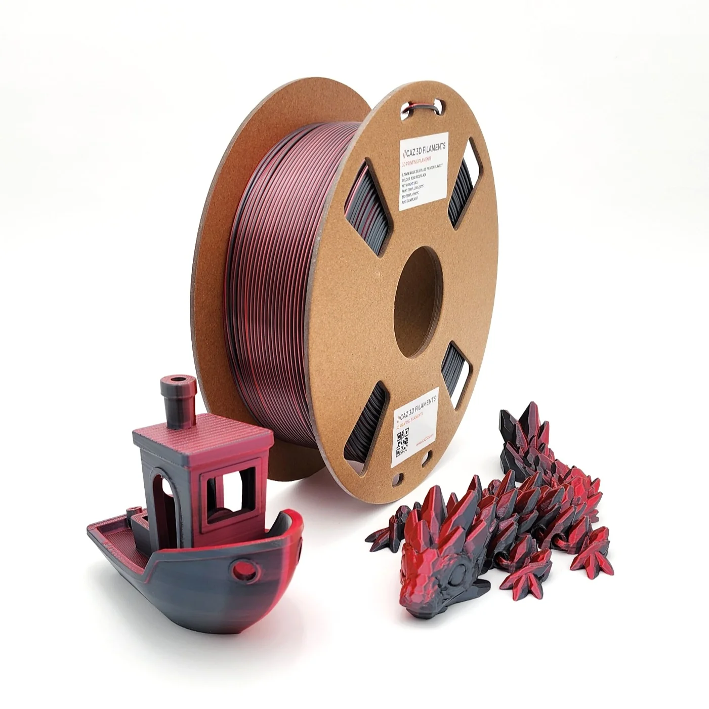 CAZ 3D Dual Colour Silk PLA  - 1.75mm (1kg) - Image 12