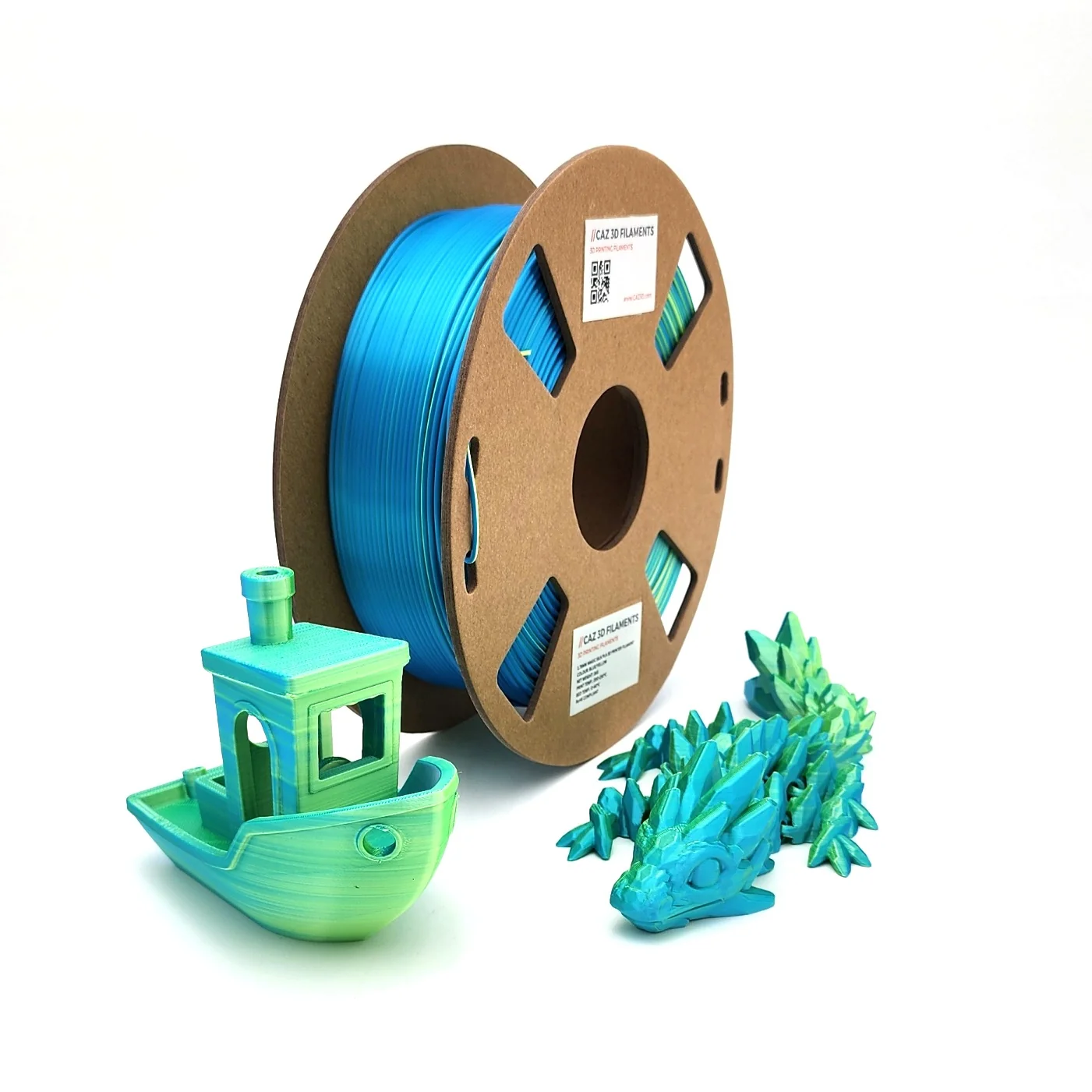 CAZ 3D Dual Colour Silk PLA  - 1.75mm (1kg) - Image 13