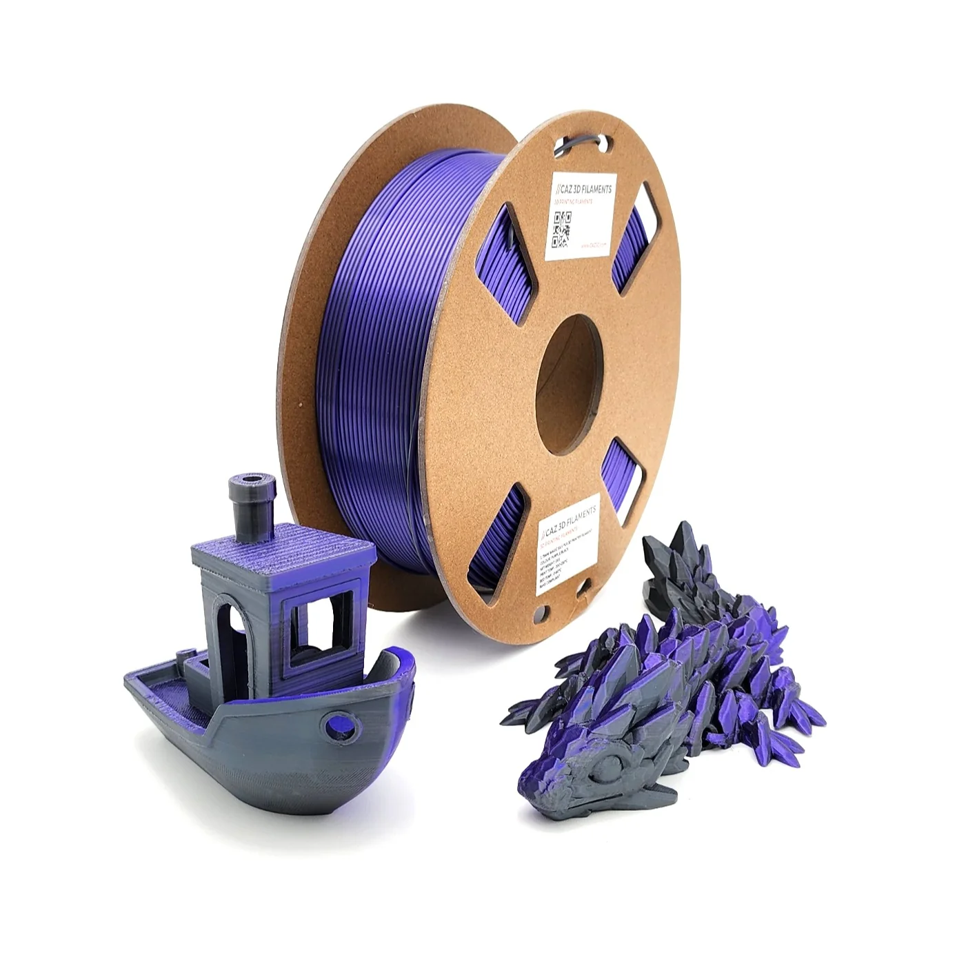 CAZ 3D Dual Colour Silk PLA  - 1.75mm (1kg) - Image 17