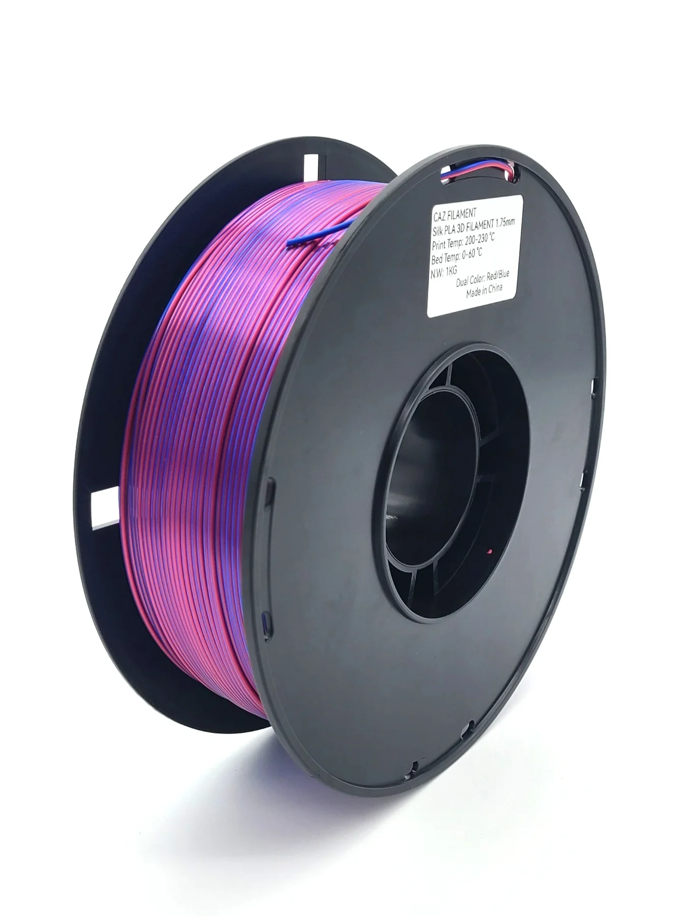 CAZ 3D Dual Colour Silk PLA  - 1.75mm (1kg) - Image 4