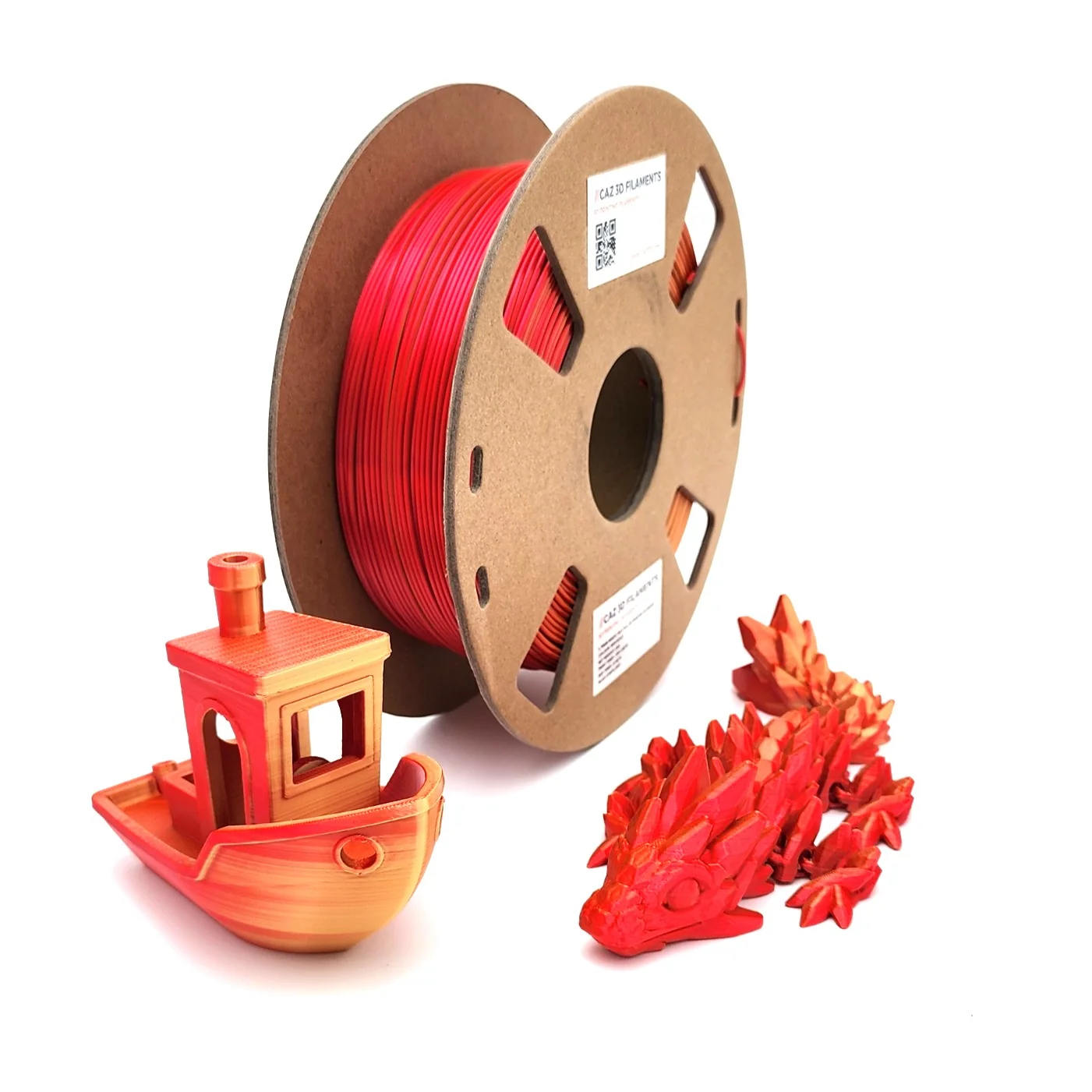 CAZ 3D Dual Colour Silk PLA  - 1.75mm (1kg) - Image 8