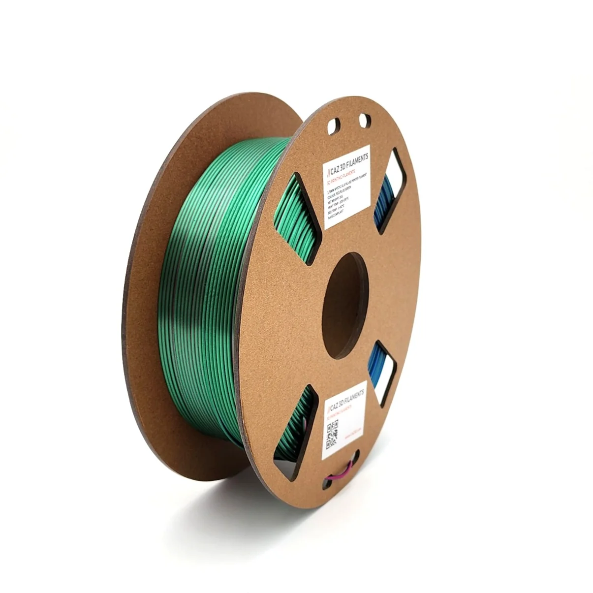 CAZ Filament Tri Colour Silk PLA - 1.75mm (1kg) - Image 3