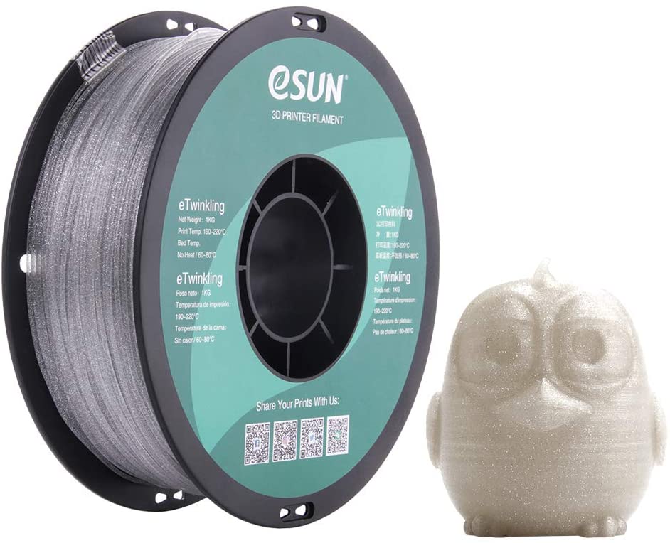 eSUN eTwinkling PLA Filament - 1.75mm (1kg) - Image 6