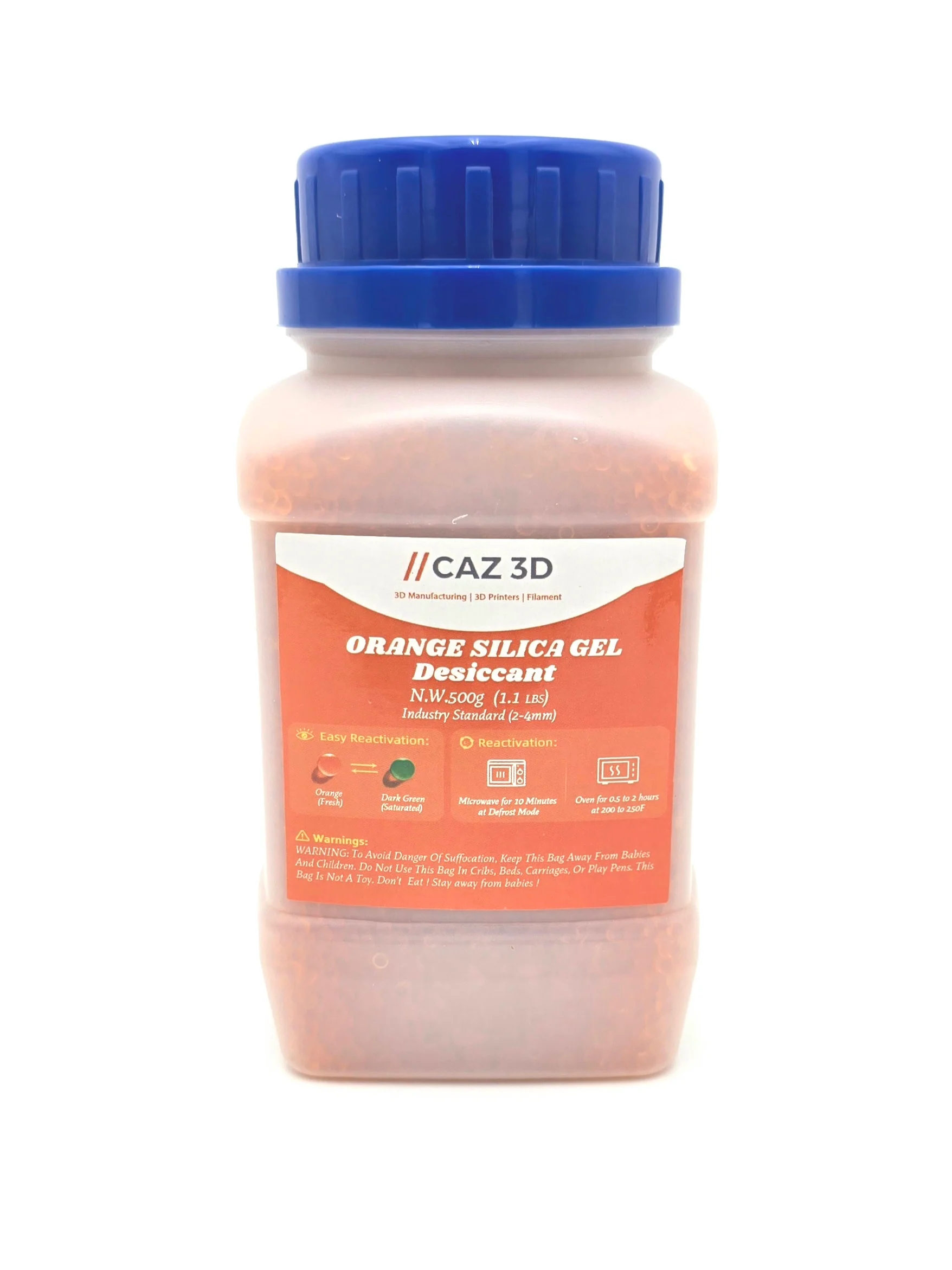 Orange Silica Gel Desiccant - Image 2