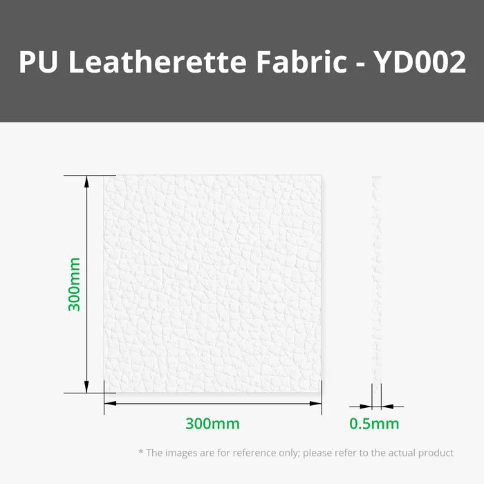 Pebbled PU Leatherette Fabric (5pcs) - Image 4