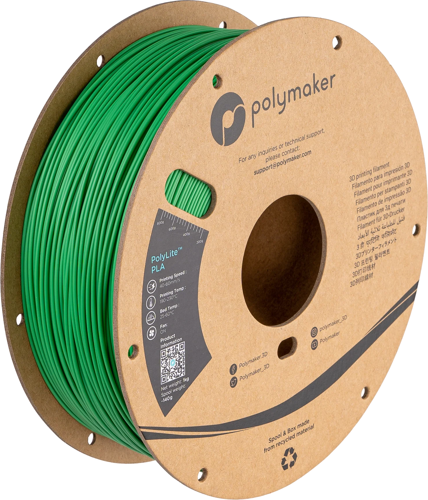 Polymaker PolyLite PLA 1.75mm - Image 2