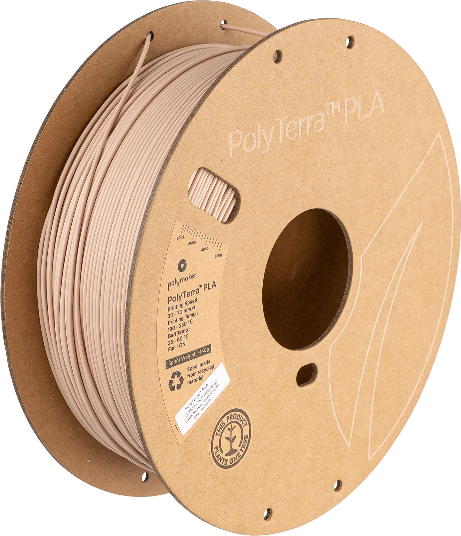 Polymaker PolyTerra PLA - 1.75mm, 1kg - Image 14