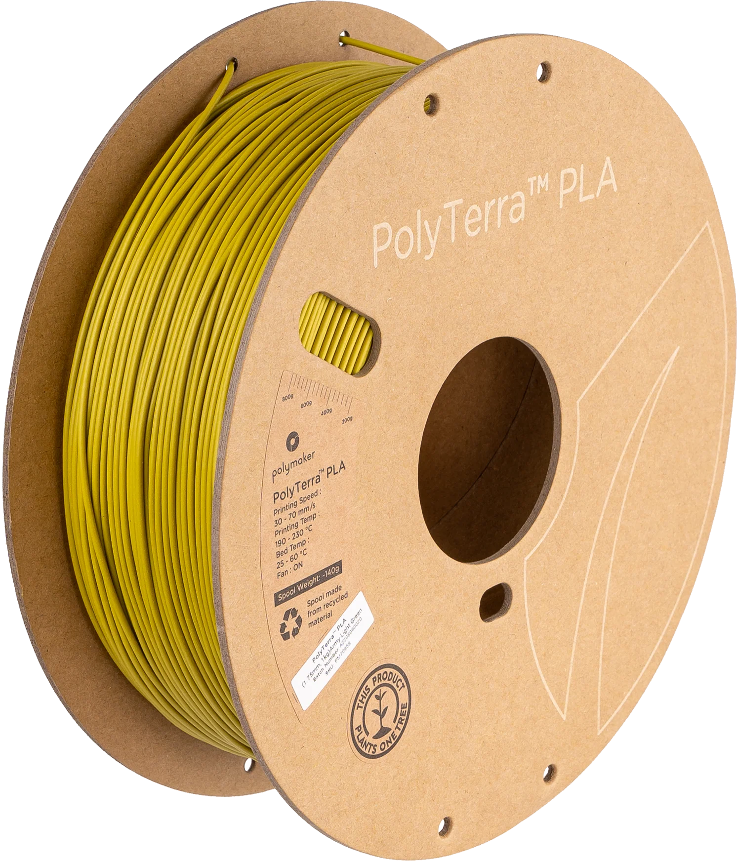 Polymaker PolyTerra PLA - 1.75mm, 1kg - Image 17