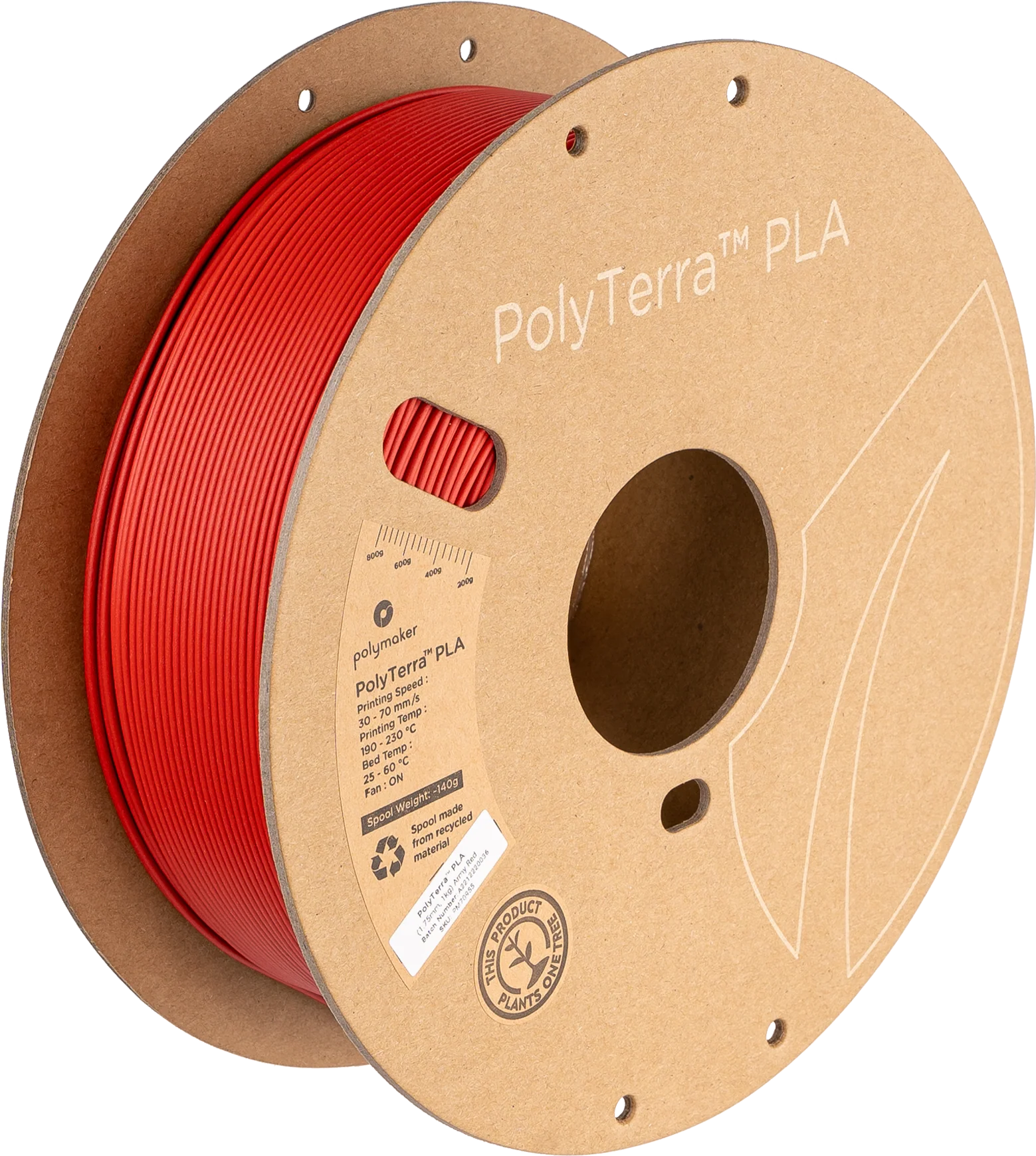 Polymaker PolyTerra PLA - 1.75mm, 1kg - Image 18