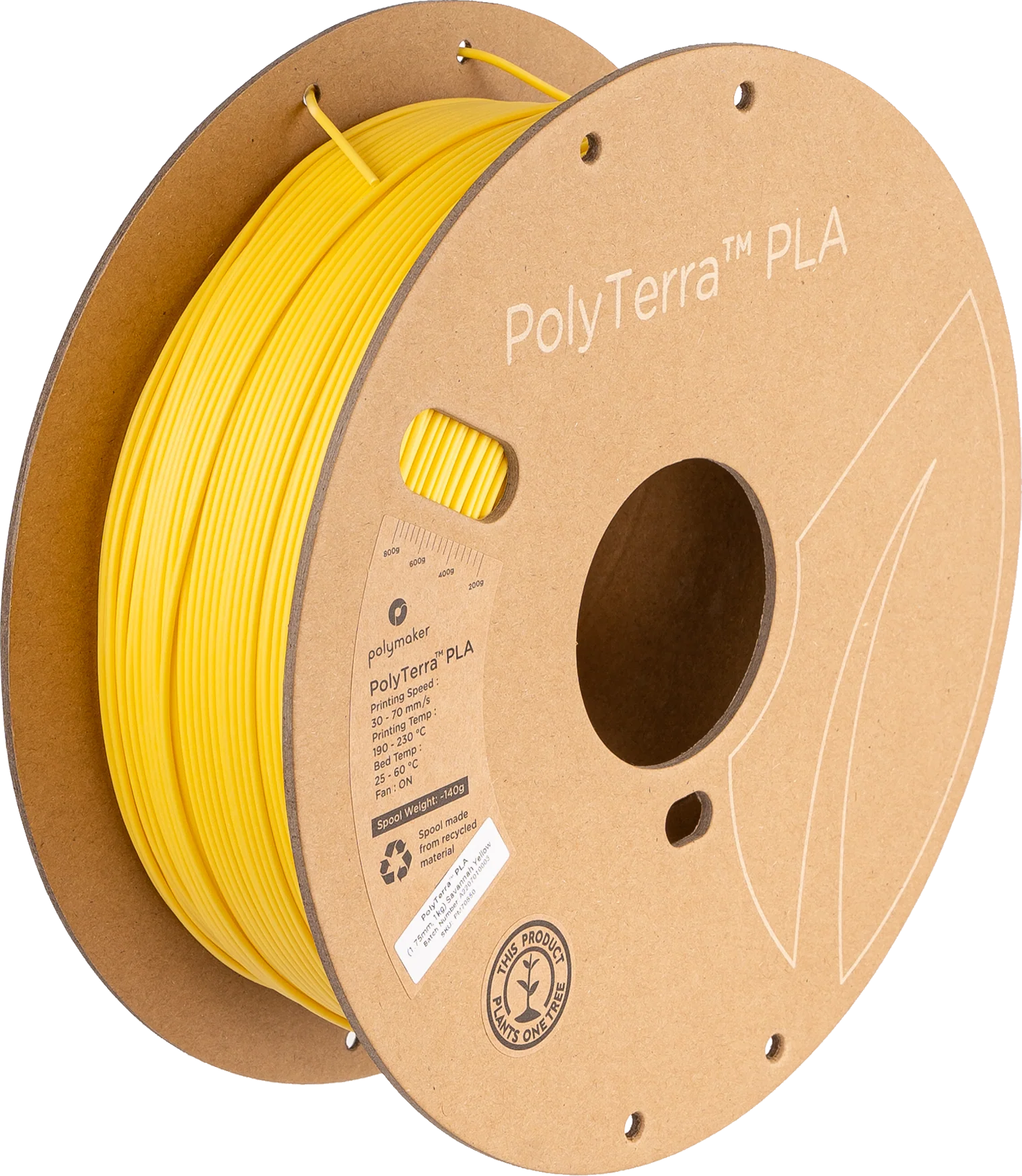 Polymaker PolyTerra PLA - 1.75mm, 1kg - Image 8