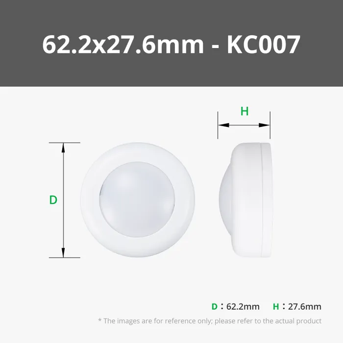 Remote Controlled 16-color RGBW Puck Lights - KC007 - Image 2