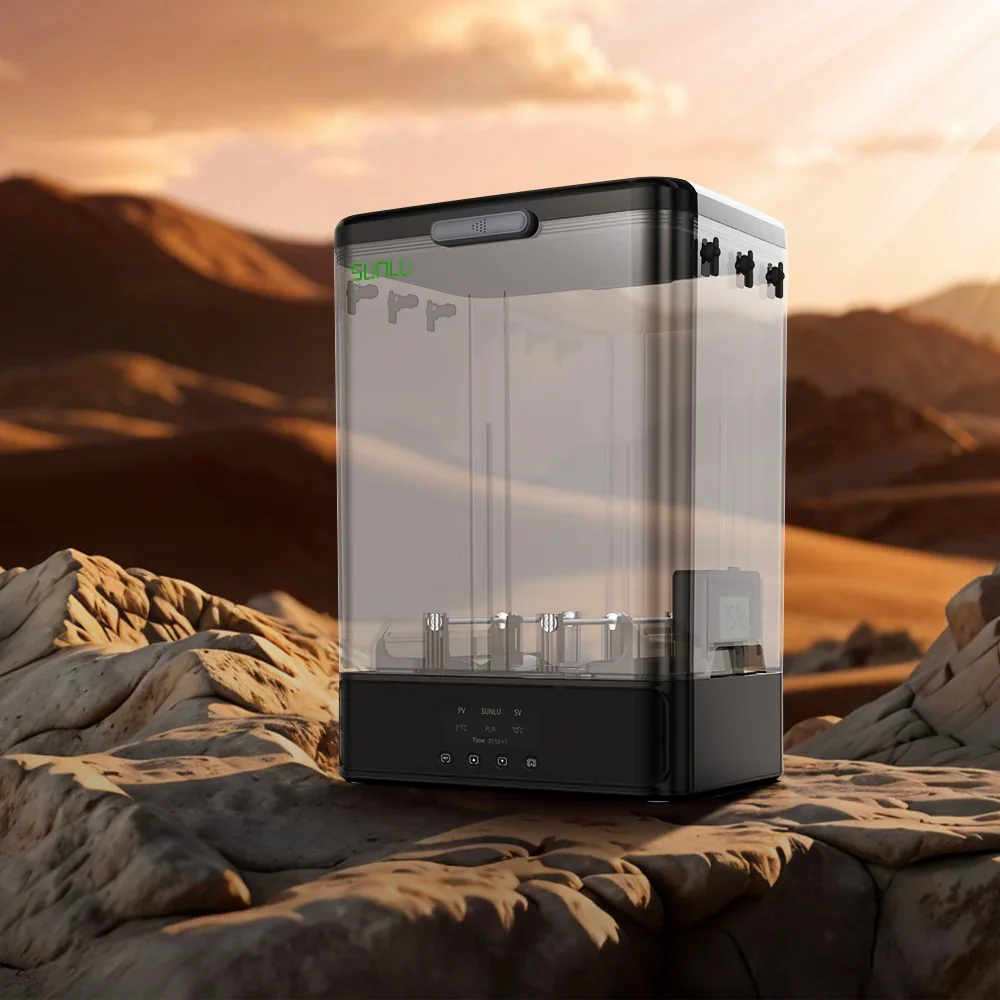 SUNLU FilaDryer SP2, 2-in-1 Filament Dryer Combine with Storage Box, Compatible with spool size 1kg×2 or 2kg×1 or 3kg×1 - Image 12