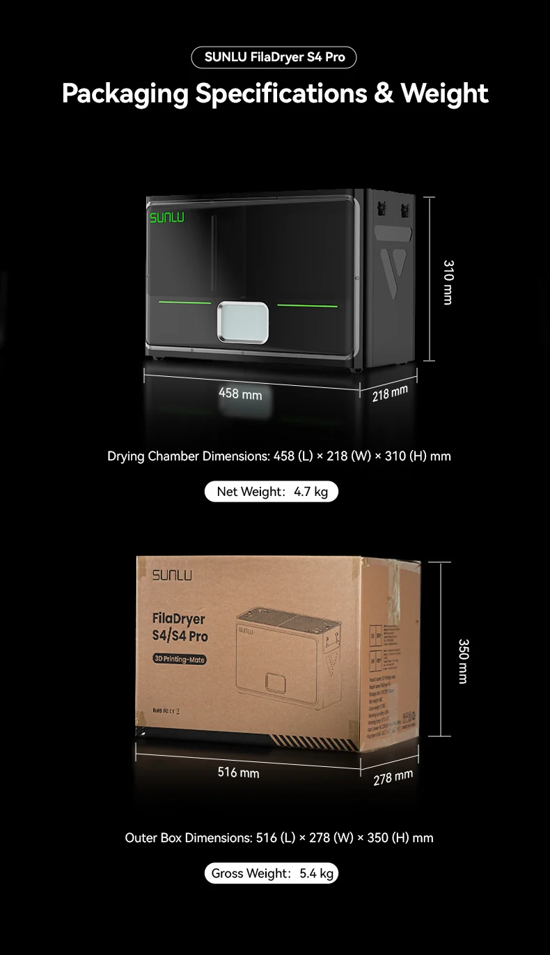 Sunlu S4 Pro Filament Dryer - Image 10