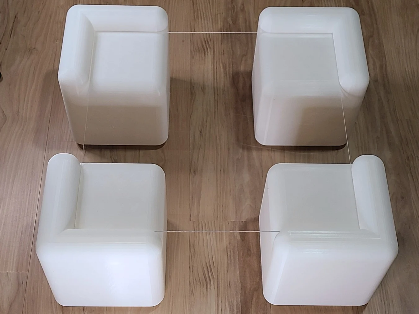 Tabula Rasa Table Corner stands - Image 3