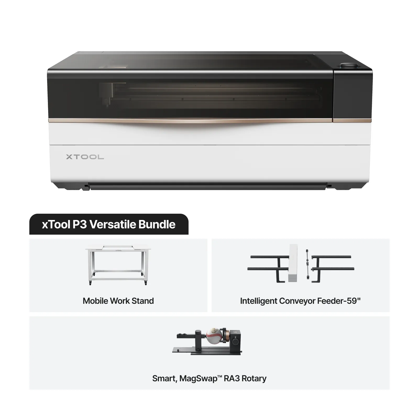 xTool P3 80W Flagship CO2 Laser Cutter with Intelligent Automation - Image 2